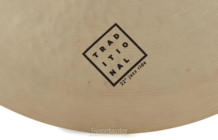 Istanbul Agop Traditional Medium Jazz Ride Cymbal – 22 inches