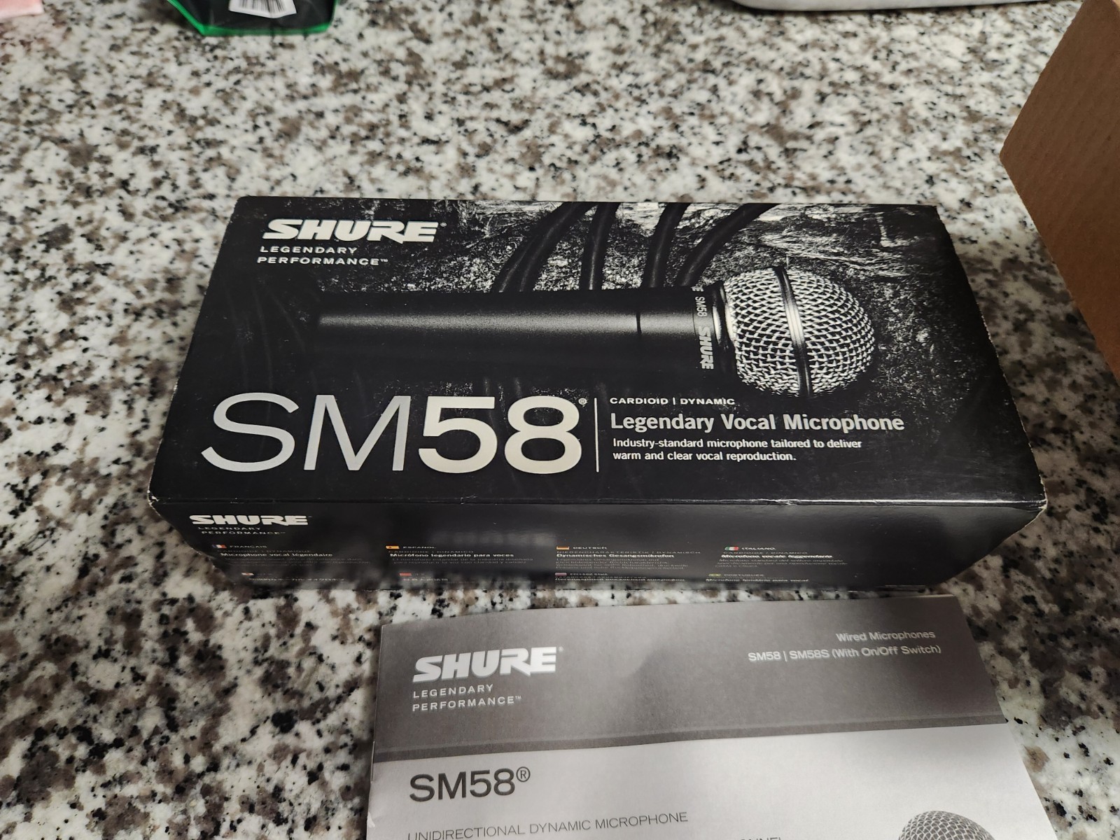 Shure SM58-LC Wired Xlr Dynamic Microphone