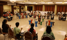 Percussion Rhythm workshop Ajivasan Music and Dance Academy