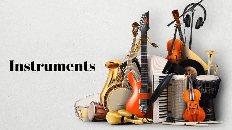 course instruments Ajivasan Music and Dance Academy