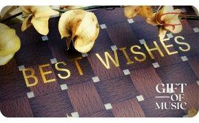 Best Wishes | Ajivasan Gift Card | Gift of Music