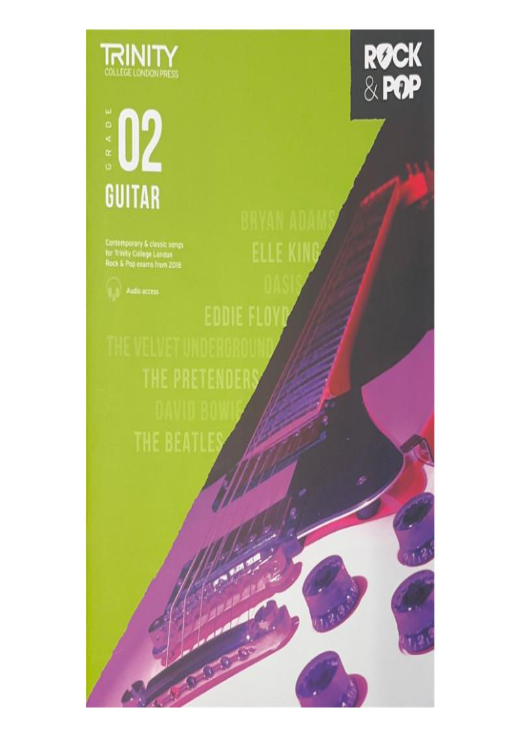 Trinity College Rock & Pop Exams, Guitar – Grade 2