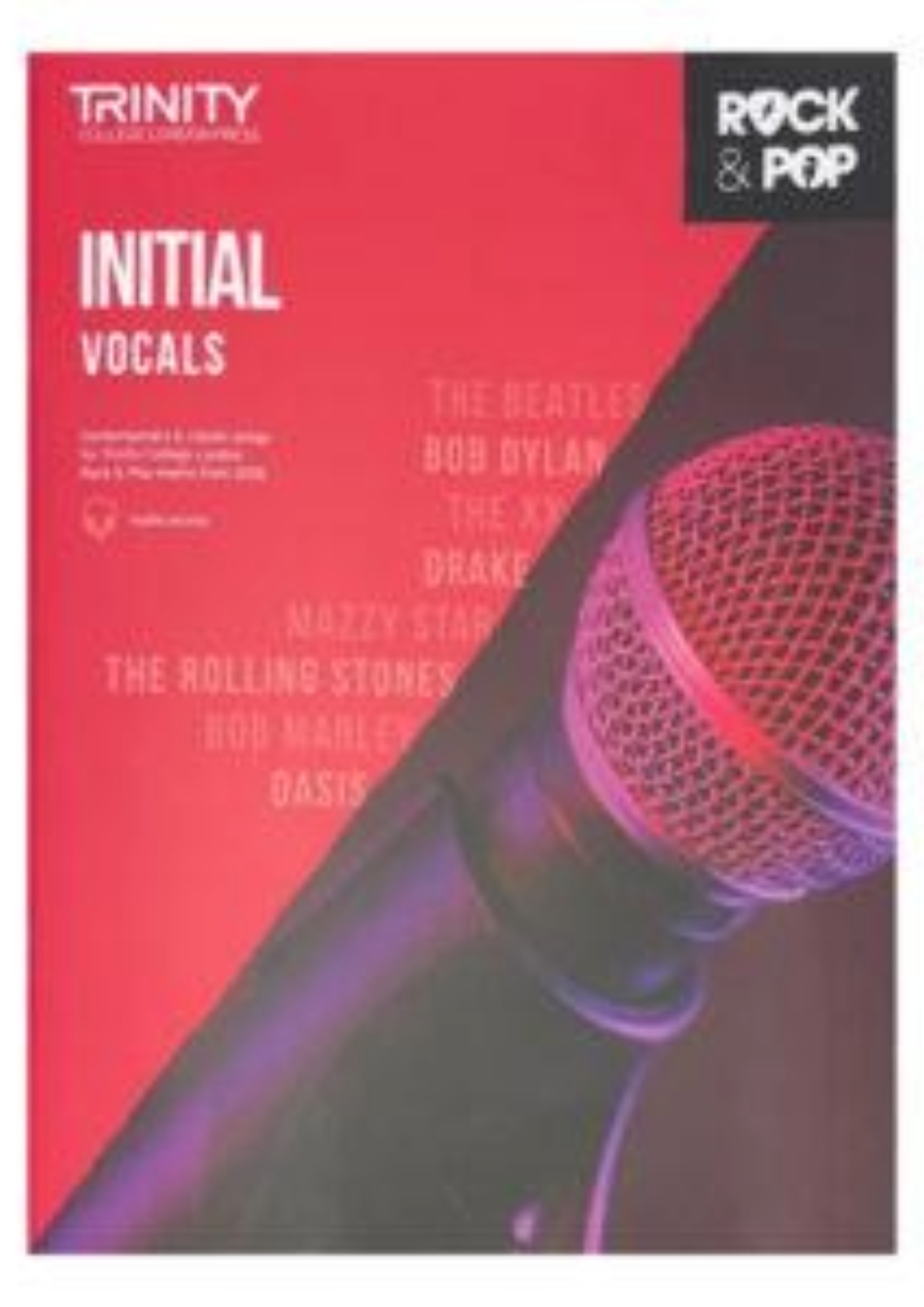 Trinity College Rock & Pop Exams, Vocals – Initial