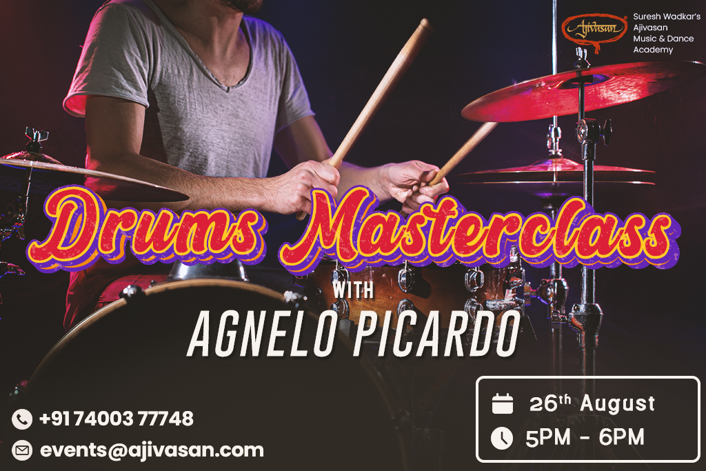 Drum Masterclass Event Grid Thumbnail 1024x683 1 Ajivasan Music and Dance Academy