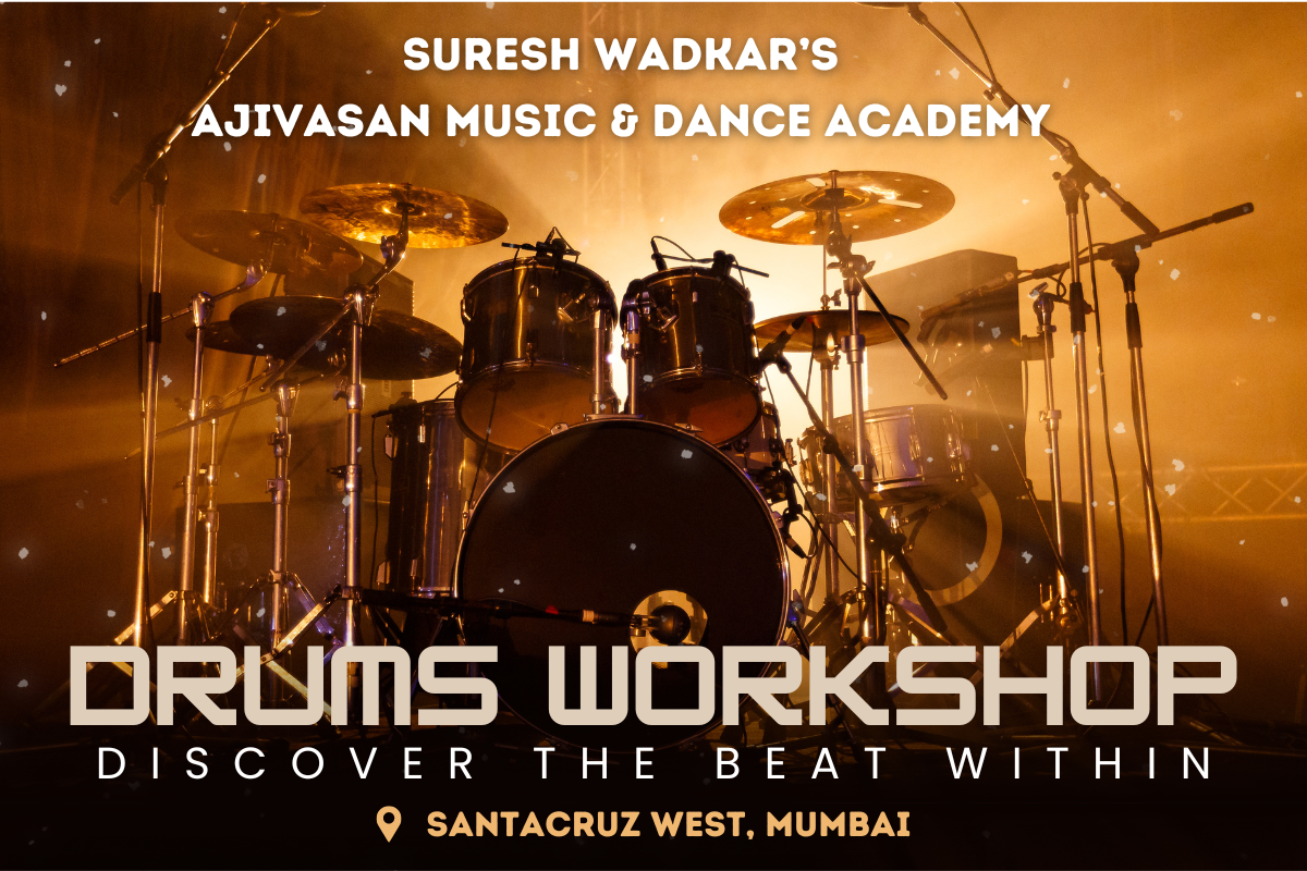 Drums workshop thumbnail Ajivasan Music and Dance Academy