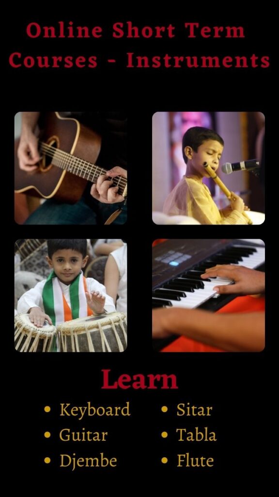 Instruments Ajivasan Music and Dance Academy